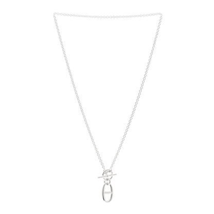 Hermes Sterling Silver Amulette Chaine d'Ancre Necklace 3 of 6