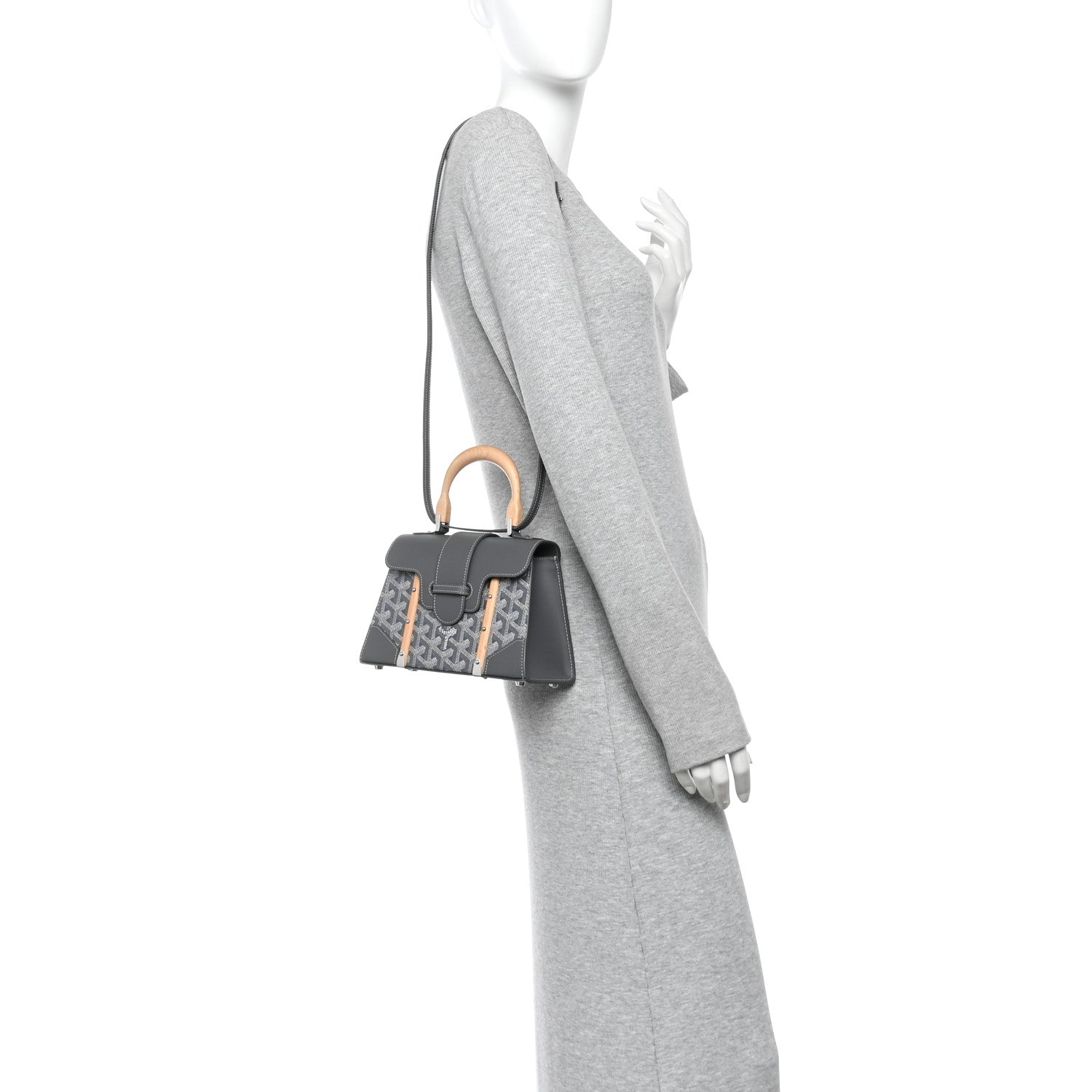 Goyard Goyardine Structure Mini Saigon Grey 2 of 11