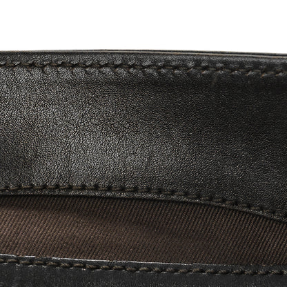Gucci Monogram Woven Handle Tote Brown 10 of 10