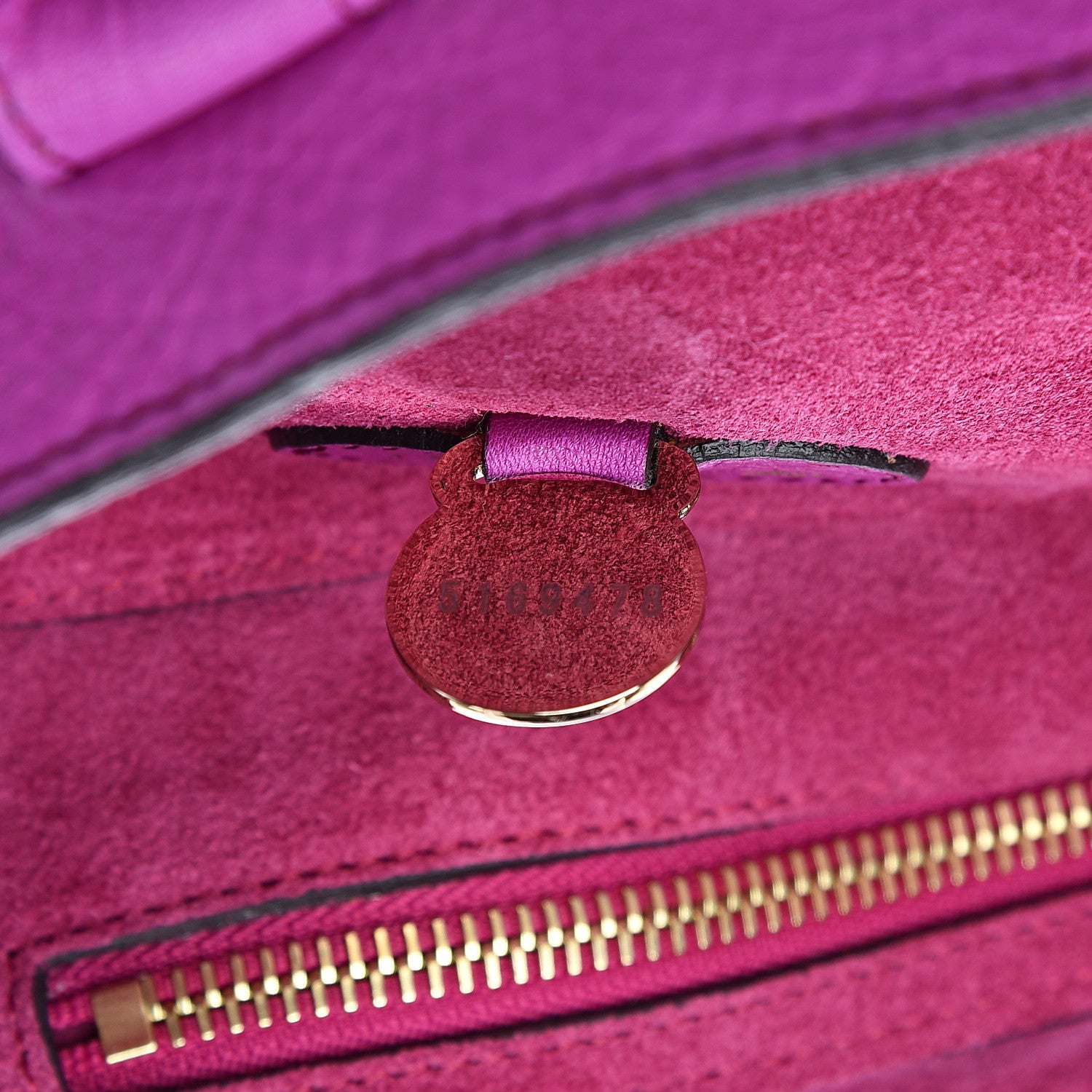 Mulberry Natural Leather Bayswater Violet 6 of 10