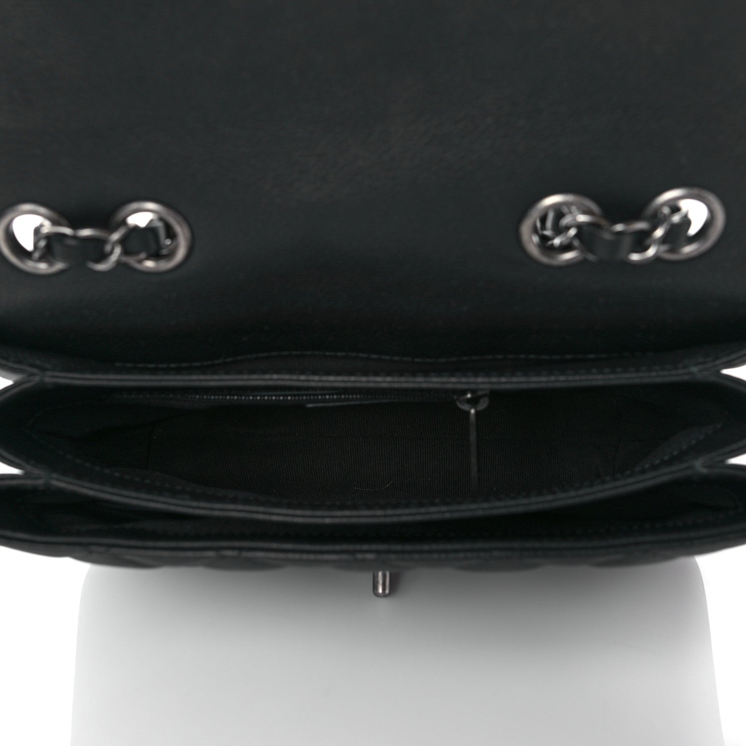 Chanel Caviar All About Flap Bag Black 4 of 9