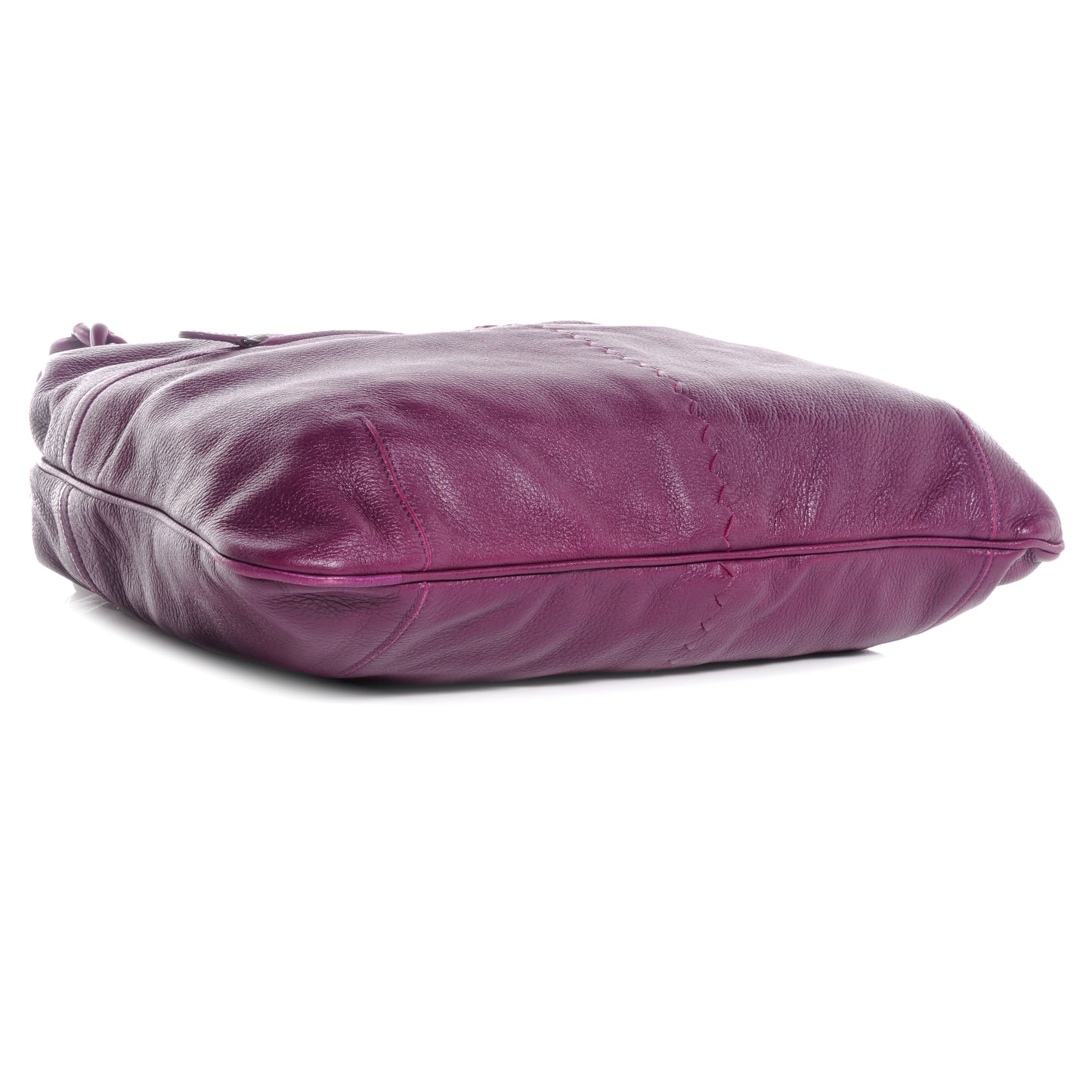 Nappa Intrecciato Leather Julie Orchid