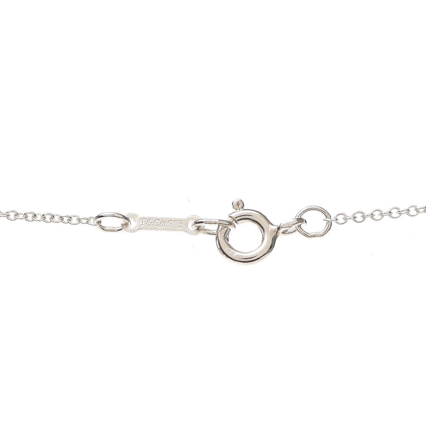 Sterling Silver Paloma Picasso Loving Heart Pendant Necklace
