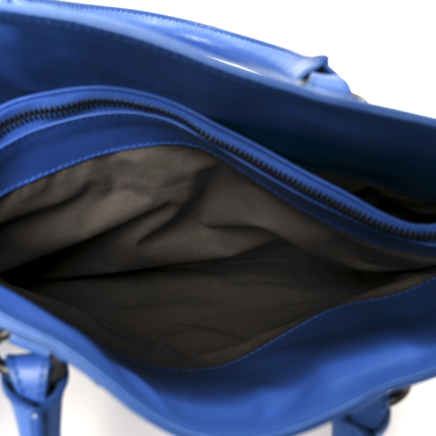 Nappa Intrecciato Briefcase Blue