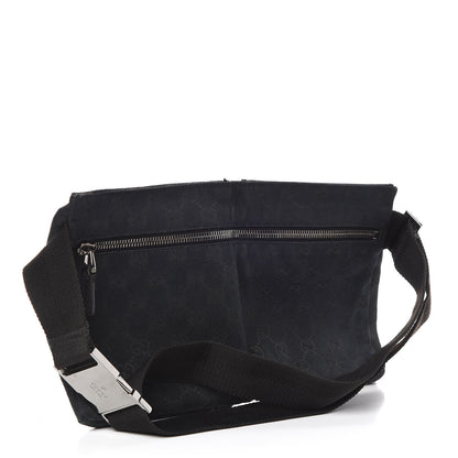 Gucci GG Monogram Double Pocket Belt Bag Black 3 of 18