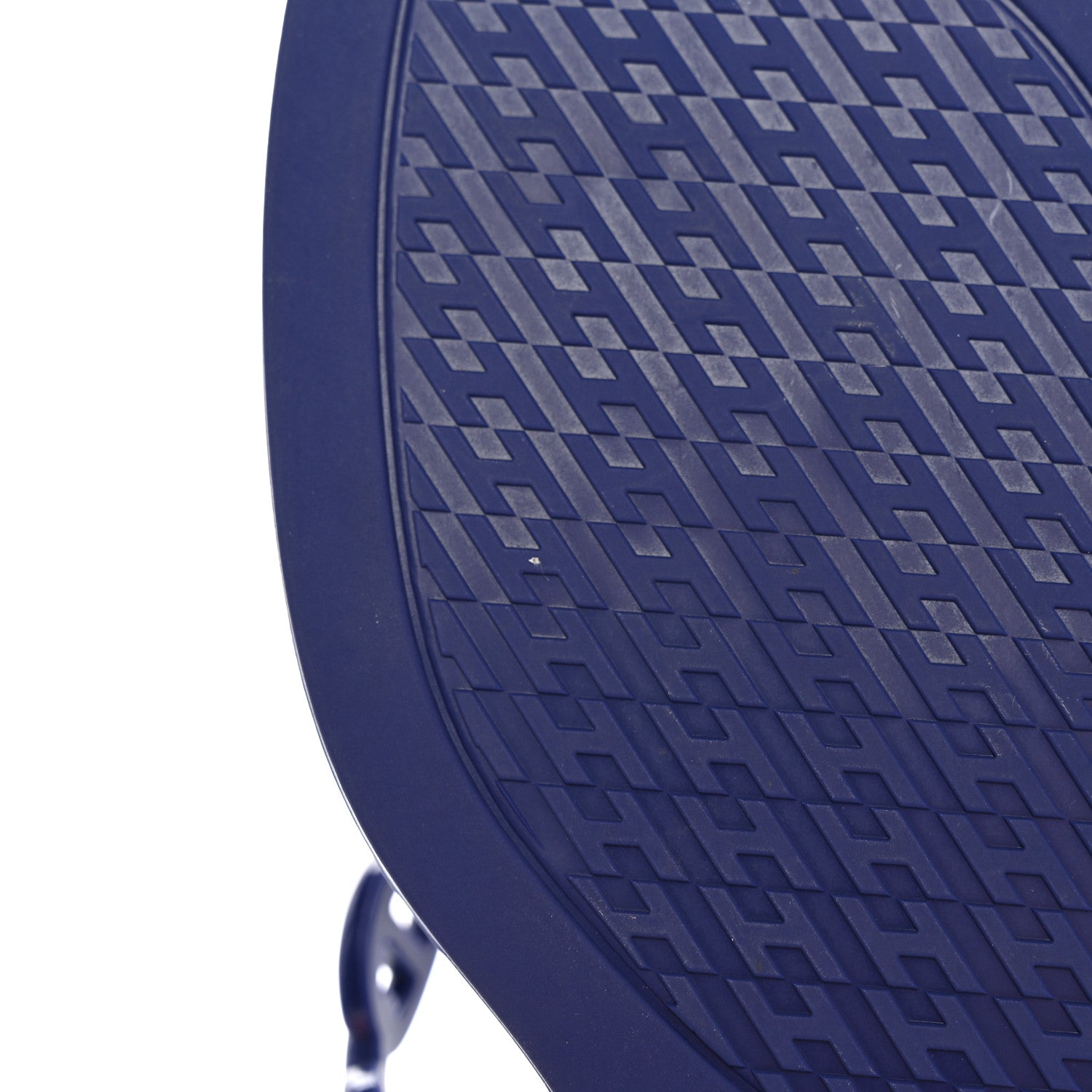 Hermes Rubber Chaine d'Ancre Island Sandals 37 Bleu Smalt 7 of 9