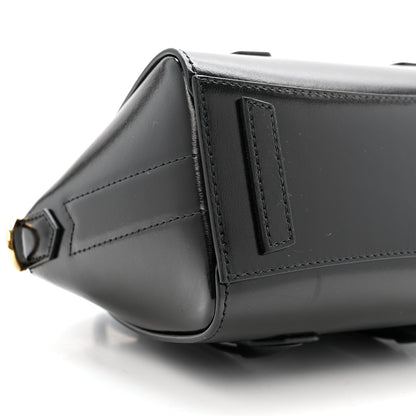 Givenchy Box Calfskin Mini Lock Antigona Shoulder Bag Black 8 of 9