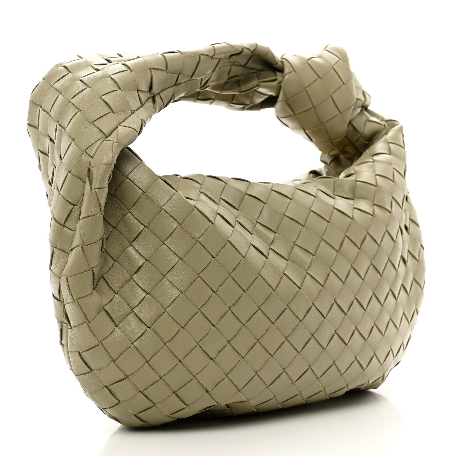 Bottega Veneta Nappa Intrecciato Teen Jodie Hobo Travertine 3 of 10