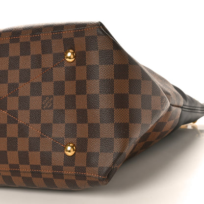 Louis Vuitton LOUIS VUITTON Damier Ebene Calfskin Maida Black 9 of 9