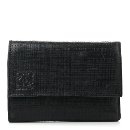 Loewe Calfskin Small Vertical Wallet Black 1 of 9