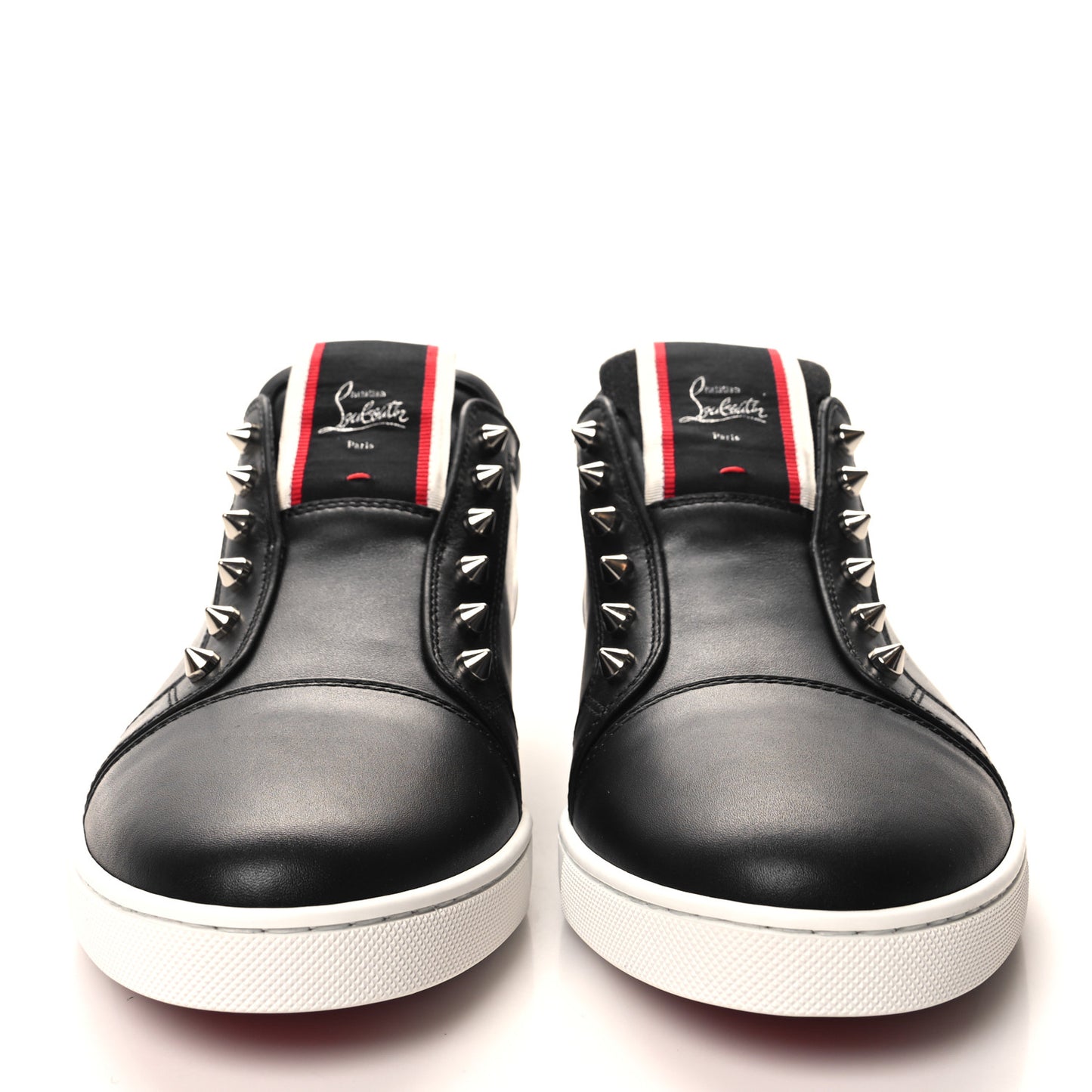 Calfskin Mens Fique A Vontade Flat Sneakers 43 Black