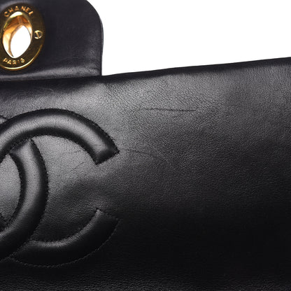 Chanel Lambskin Quilted XL Jumbo Single Flap Black 17 of 18