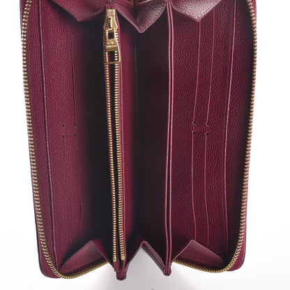 Louis Vuitton Empreinte Zippy Wallet Raisin 5 of 7