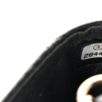 Chanel Lambskin Quilted Card Holder On Chain Black 6 of 10