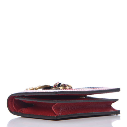 Gucci GG Supreme Monogram Queen Margaret Card Case Red 3 of 6