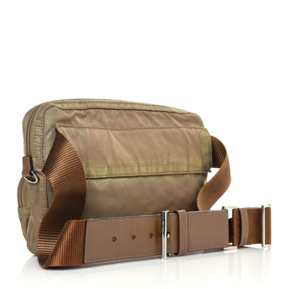 Prada Tessuto Nylon Belt Bag Brown 2 of 10