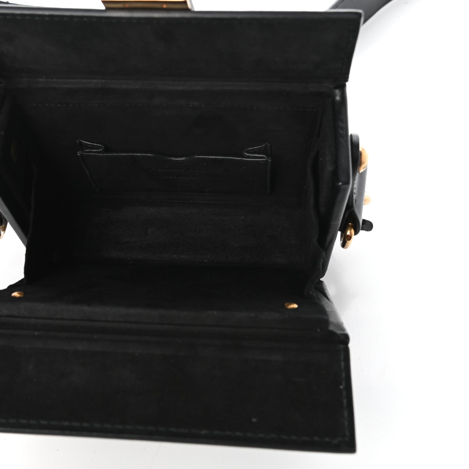 Christian Dior Lambskin Dioraddict Lockbox Black 5 of 8