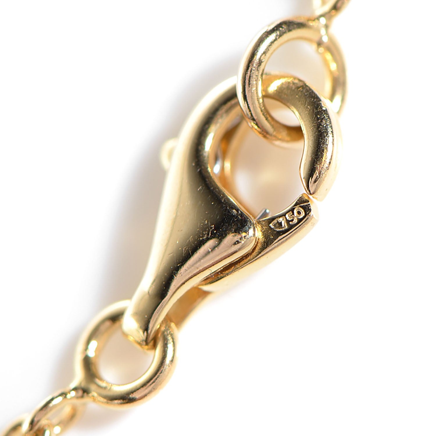 Cartier 18K Yellow Gold Interlocking LOVE Necklace 4 of 6
