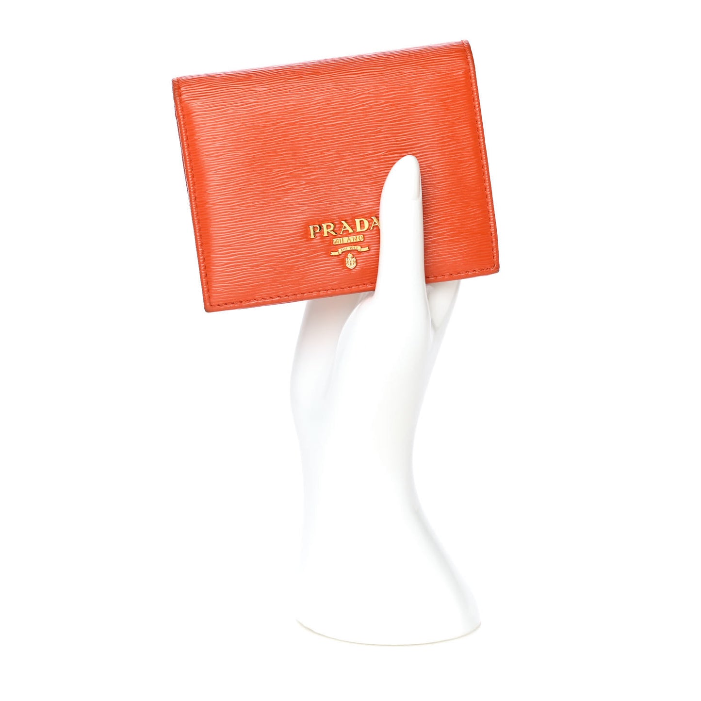 Vitello Move Bi-Fold Wallet Papaya