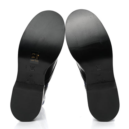 Louis Vuitton Denim Calfskin Metropolis Flat Ranger Boot 40 5 of 9
