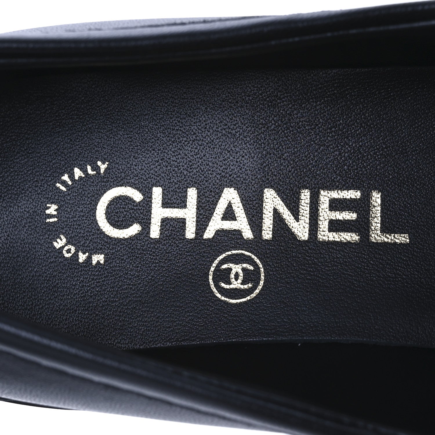 Chanel Lambskin Quilted CC Turnlock Loafers 38 Black 9 of 11