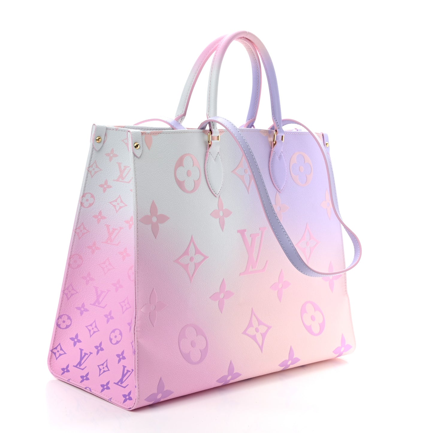 Monogram Giant Spring In The City Onthego GM Sunrise Pastel