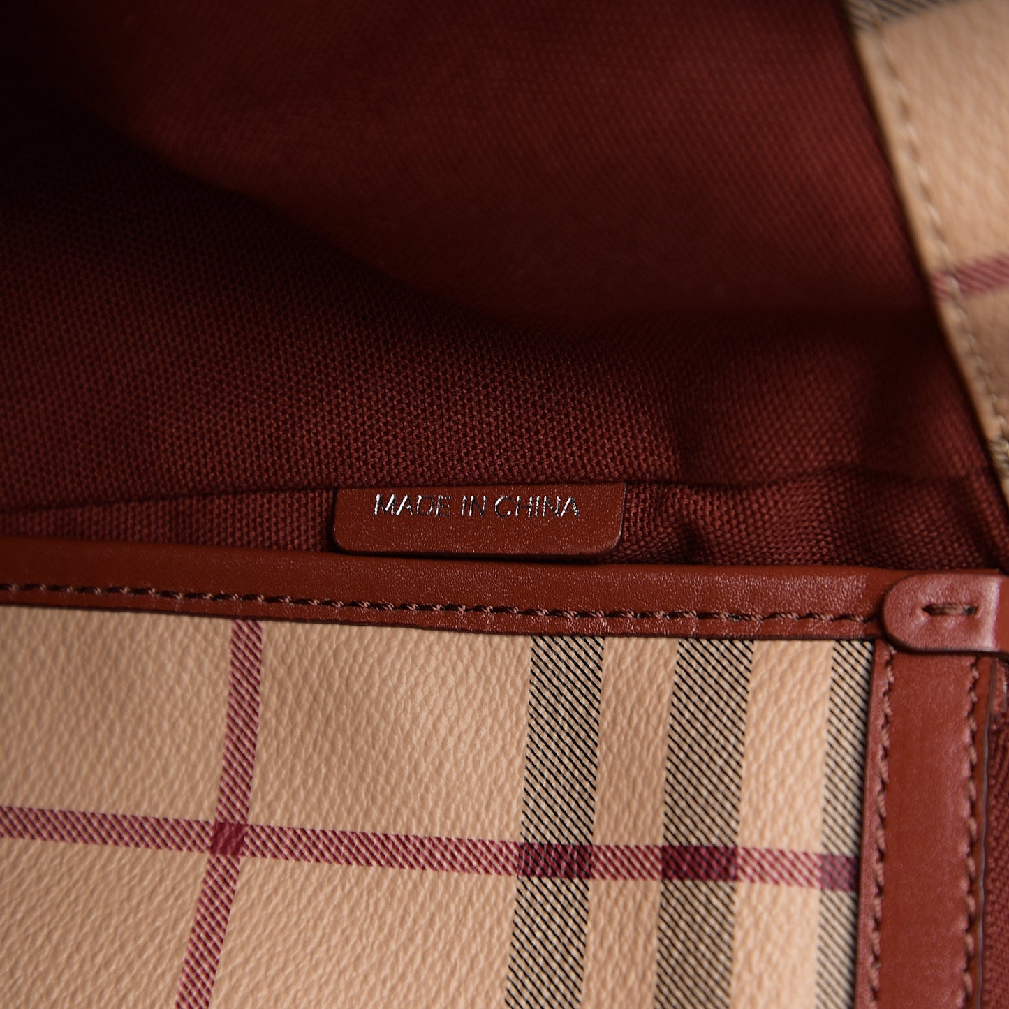 Haymarket Check Small Canterbury Tote