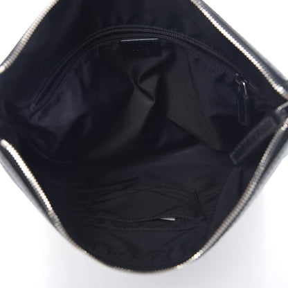Gucci GG Supreme Monogram Web Messenger Bag Black 5 of 12