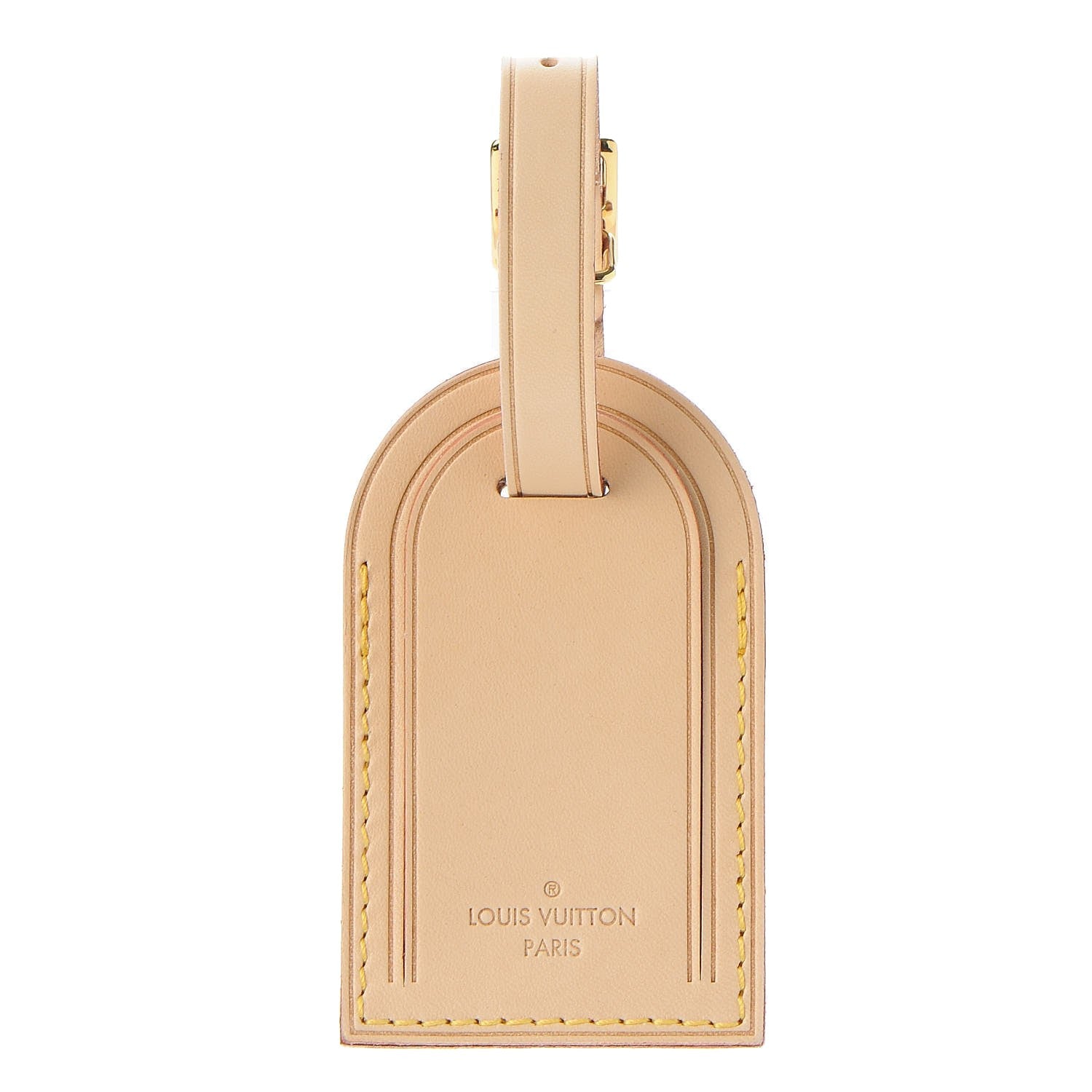 Louis Vuitton Vachetta Luggage Tag 1 of 3