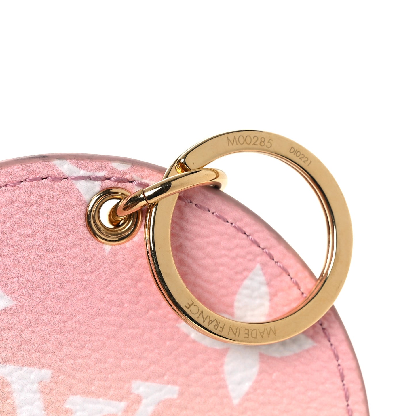 Monogram By The Pool Illustre Bag Charm Key Holder Light Pink