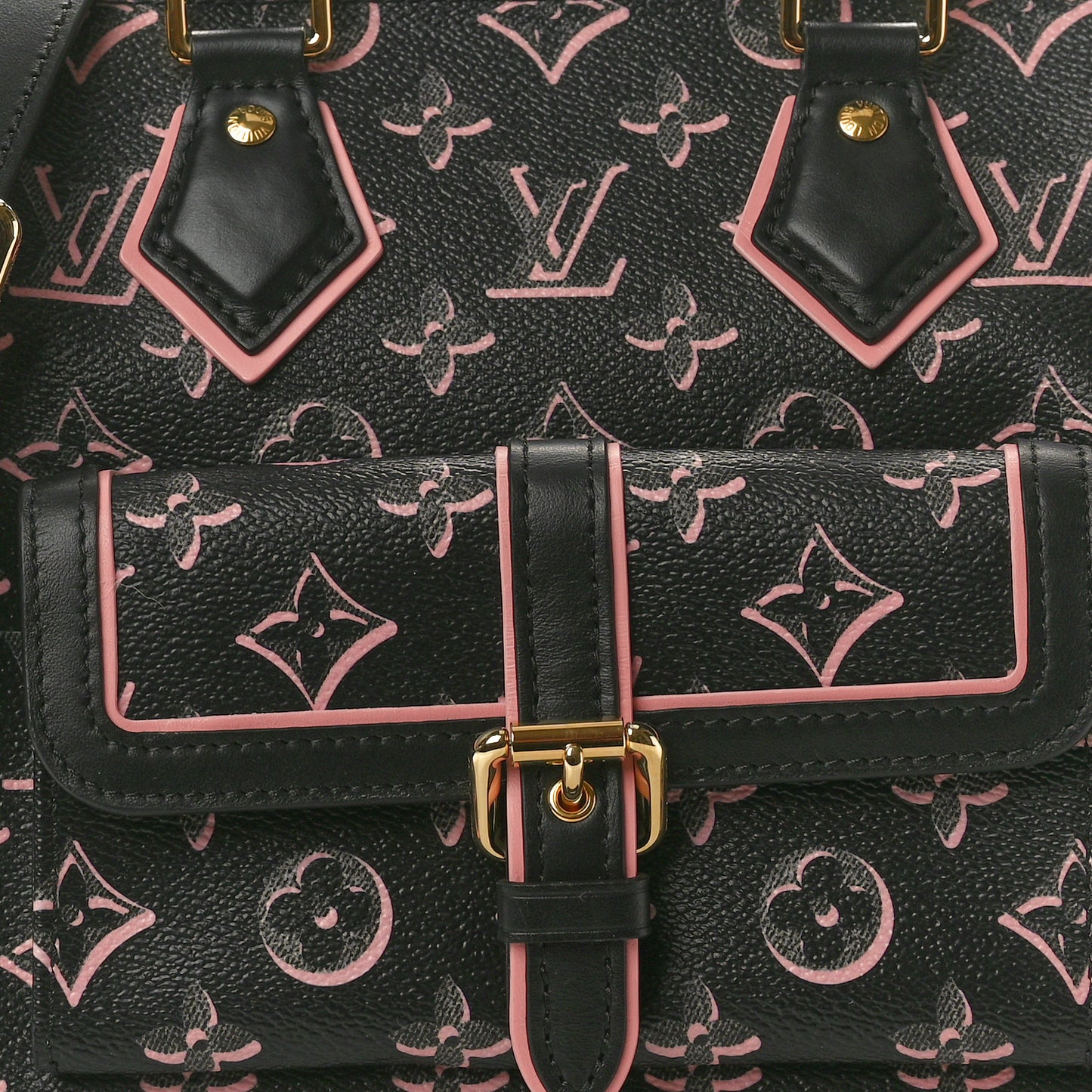 Monogram Fall for You Speedy Bandouliere 25 Black