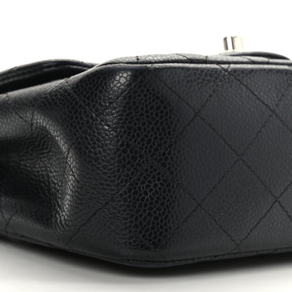 Chanel Caviar Quilted Mini Square Flap Black 8 of 10