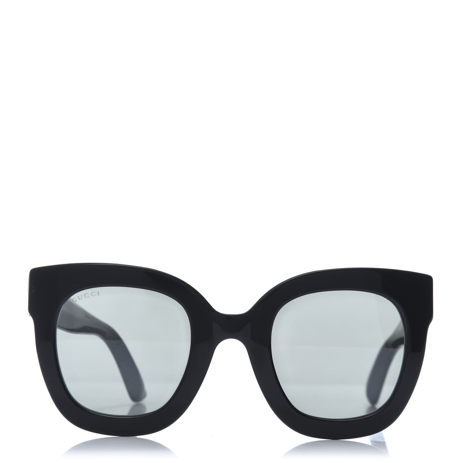Gucci Round Frame Star Sunglasses GG0208S Black 2 of 9