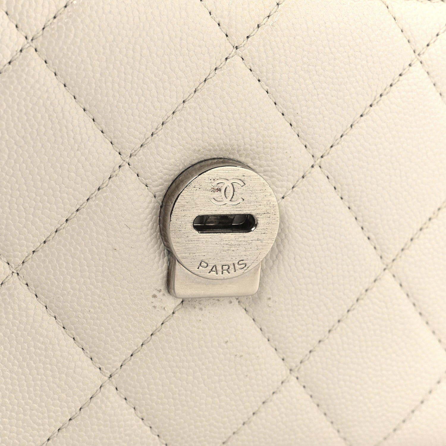 Chanel Caviar Quilted My Everything Small Flap White Black 11 of 13