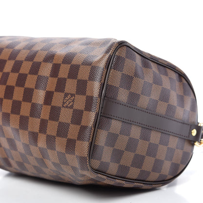 Louis Vuitton Damier Ebene Speedy Bandouliere 25 7 of 10
