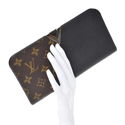 Louis Vuitton Monogram Monogram Kimono Wallet Black 2 of 11