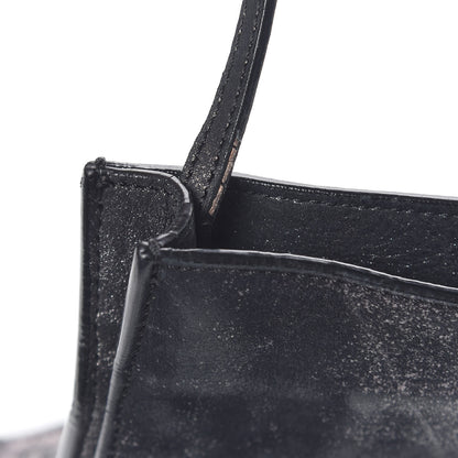 Balenciaga Metallic Calfskin Milkyway Papier Crossbody Bag Black 11 of 15