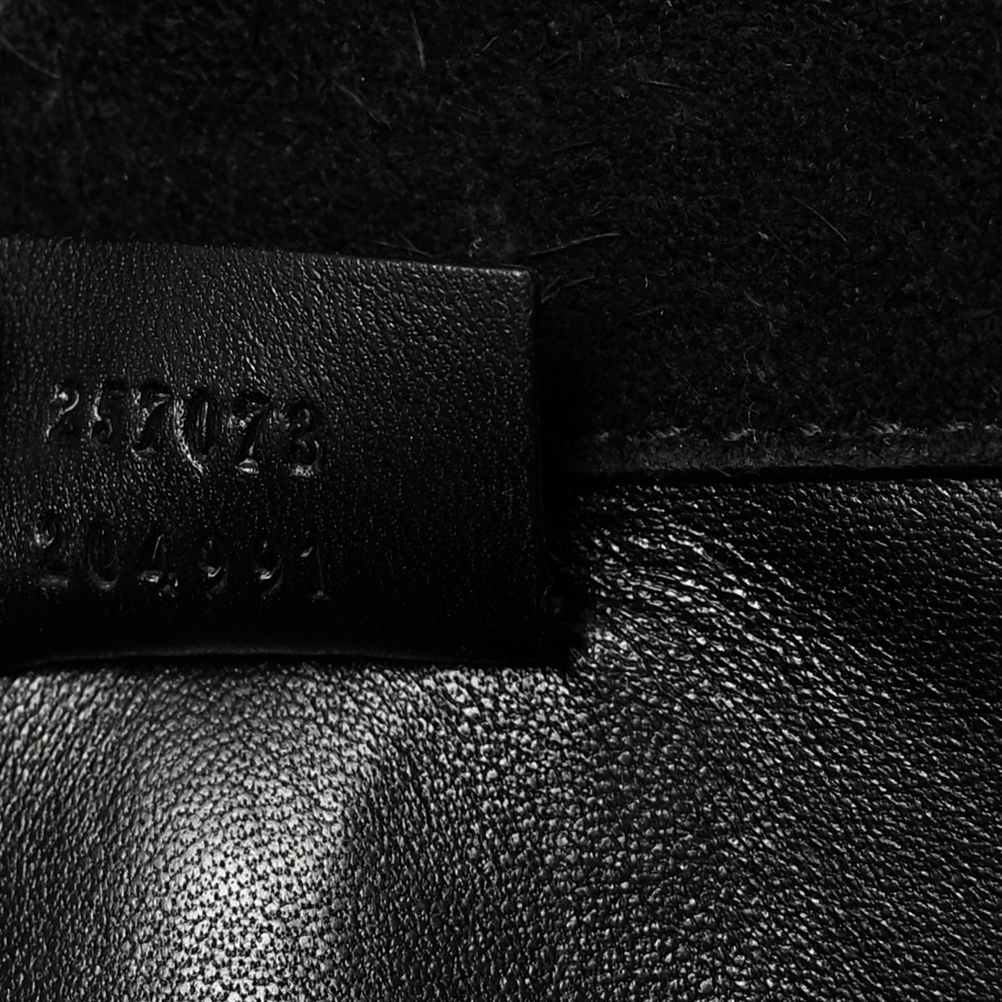 Patent Microguccissima Small Broadway Clutch Black