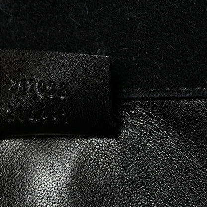 Gucci Patent Microguccissima Small Broadway Clutch Black 7 of 7
