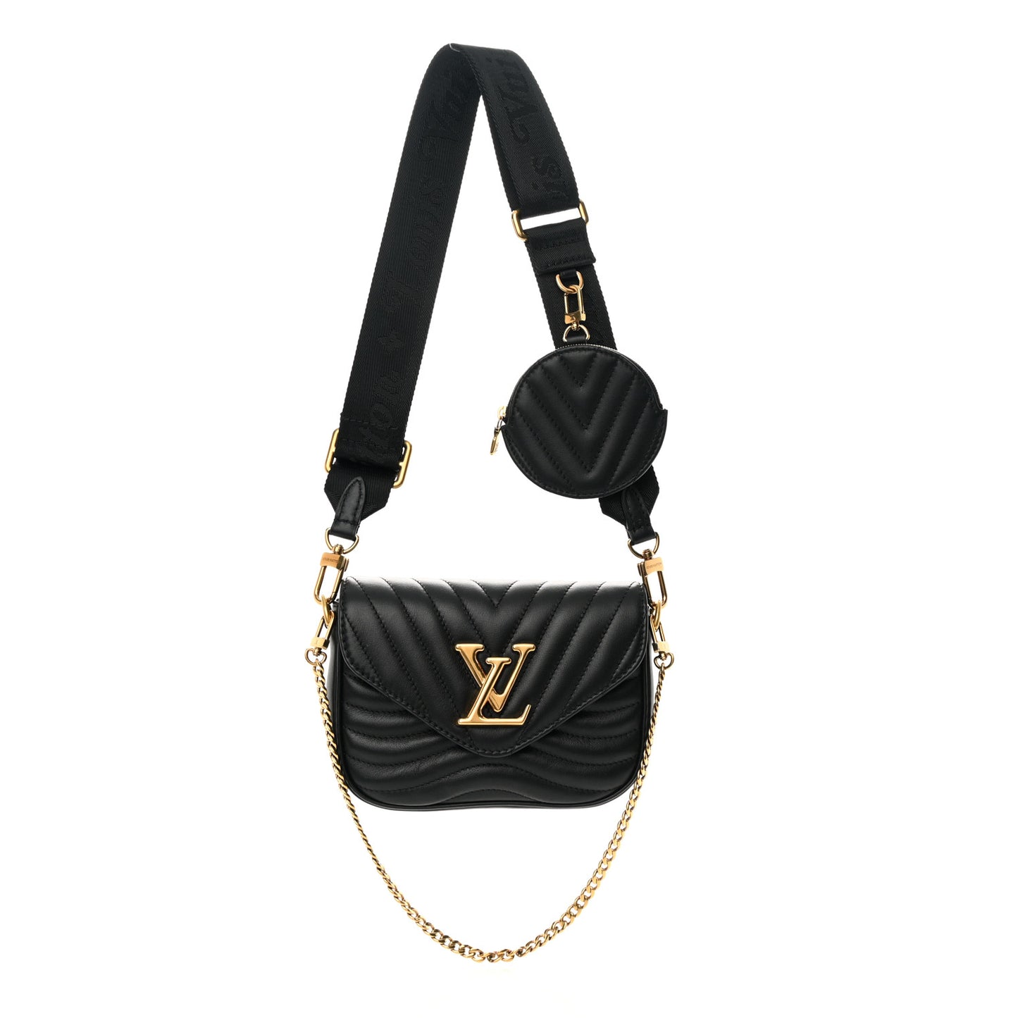 Calfskin New Wave Multi Pochette Black