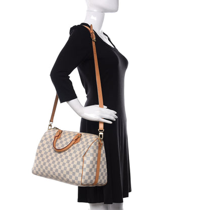 Louis Vuitton Damier Azur Speedy Bandouliere 30 2 of 16