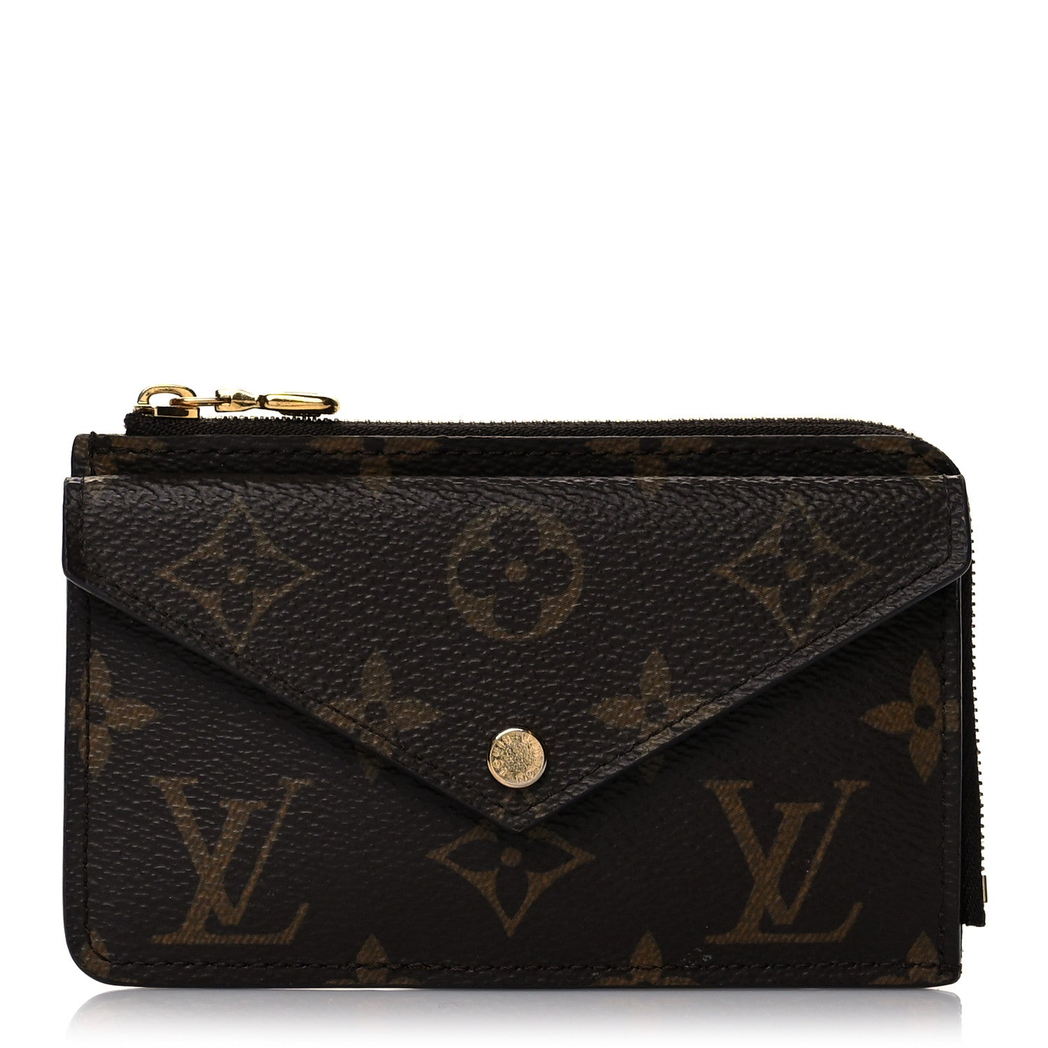 Louis Vuitton Monogram Recto Verso Card Holder Black 1 of 7