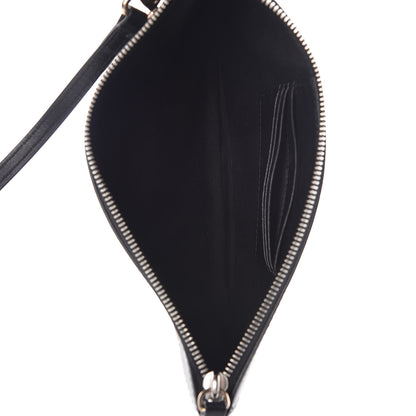 Burberry Mega Check Peyton Crossbody Clutch Bag Black 5 of 8