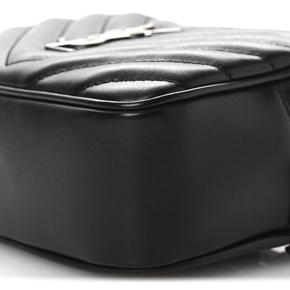 Saint Laurent Calfskin Matelasse Monogram Lou Belt Bag Black 10 of 11