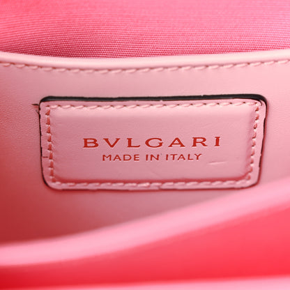 Bulgari Calfskin Serpenti Forever Top Handle Crystal Rose 6 of 12