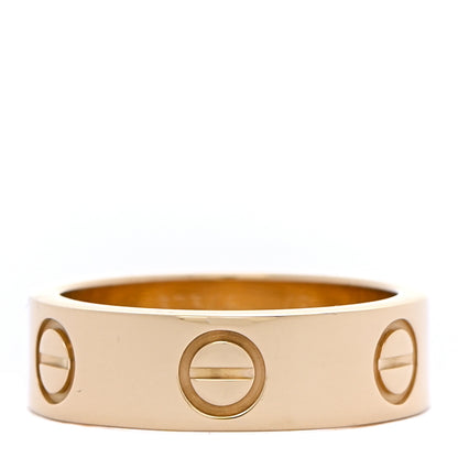 Cartier 18K Yellow Gold 5.5mm LOVE Ring 49 4.75 1 of 4