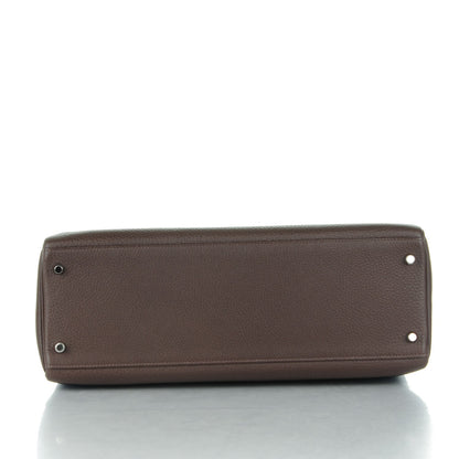 Hermes Togo Kelly Retourne 40 Chocolate 6 of 25