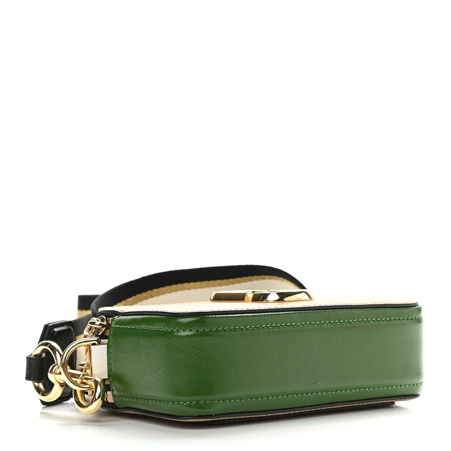 Saffiano Small Snapshot Camera Bag Sand Castle Multicolor