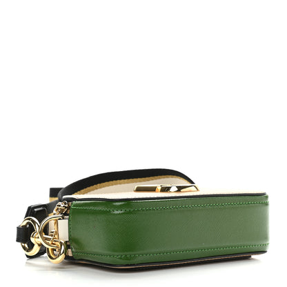 Marc Jacobs Saffiano Small Snapshot Camera Bag Sand Castle Multicolor 4 of 9