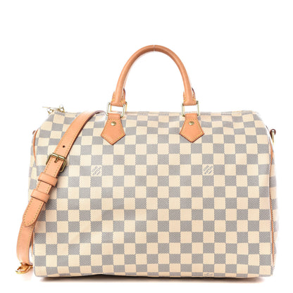 Louis Vuitton Damier Azur Speedy Bandouliere 35 1 of 16